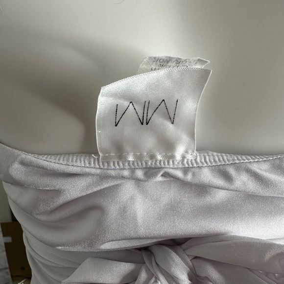 Diva Moda Fashion Couture Dresses Diva Moda White Criss Cross Strap Mini Dress Poshmark